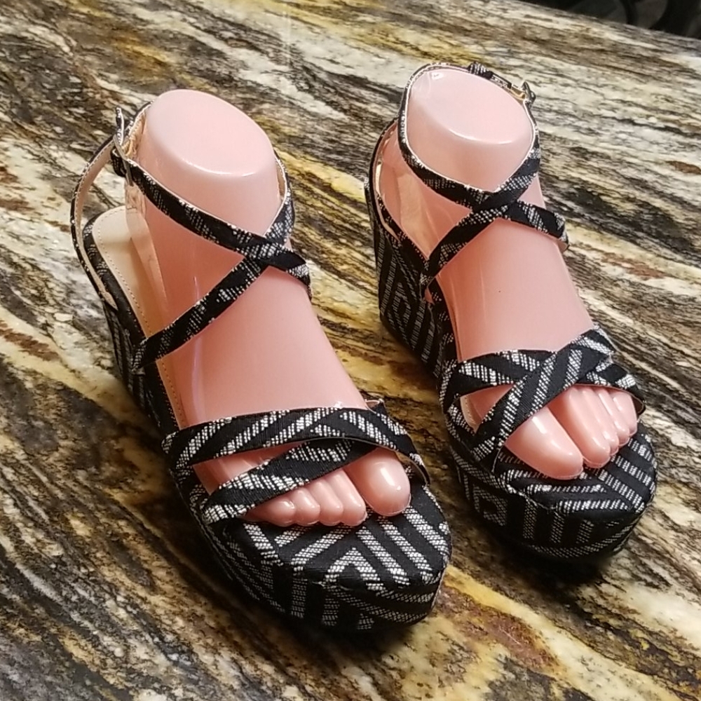 Strappy Wedges